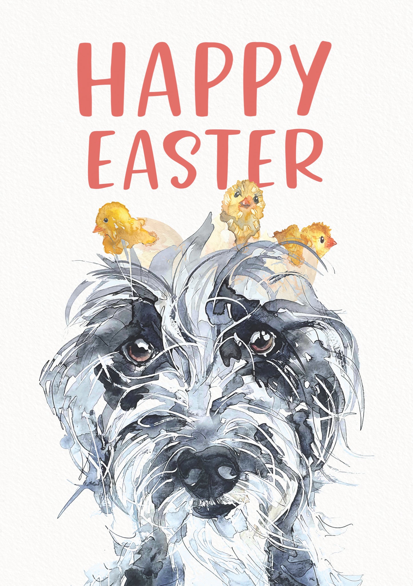 Designing a greeting card for Easter
