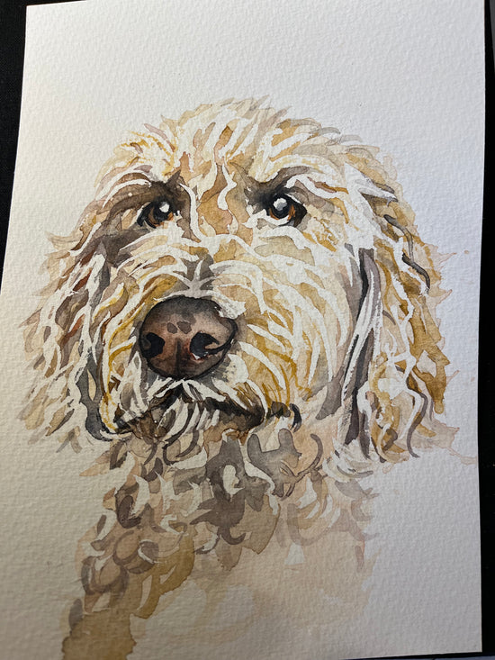 Small Single Pet Commission - A5