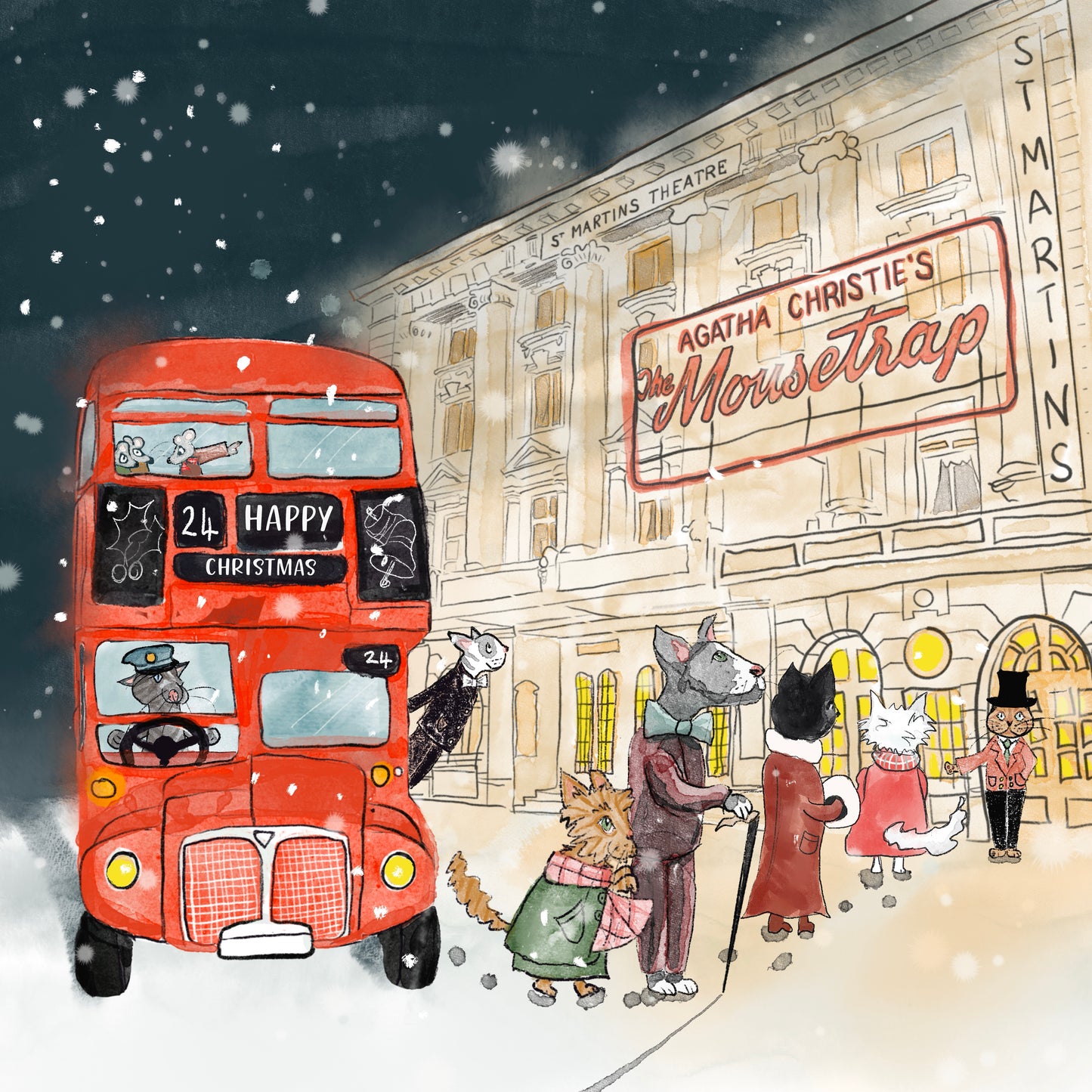 Pack of 8 Christmas Cards | Pre Order
