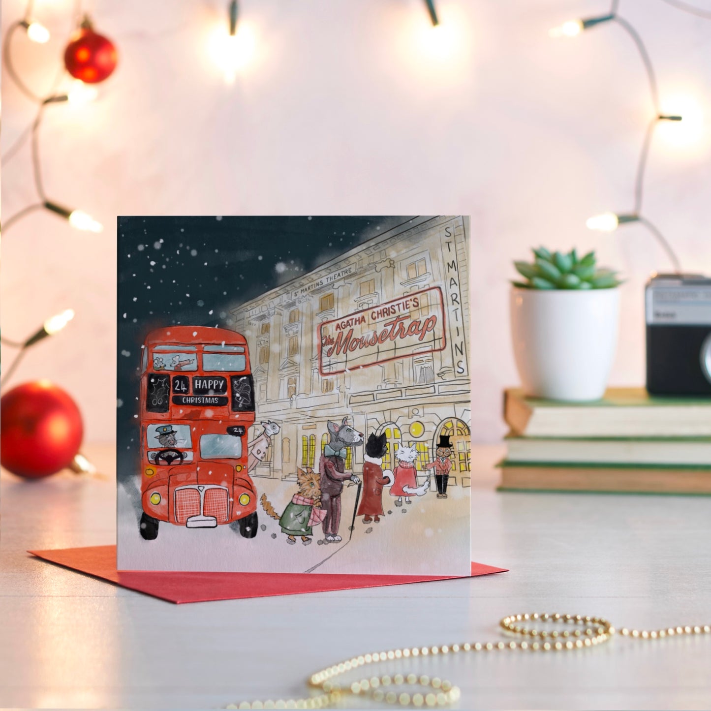 The Mousetrap Christmas Card