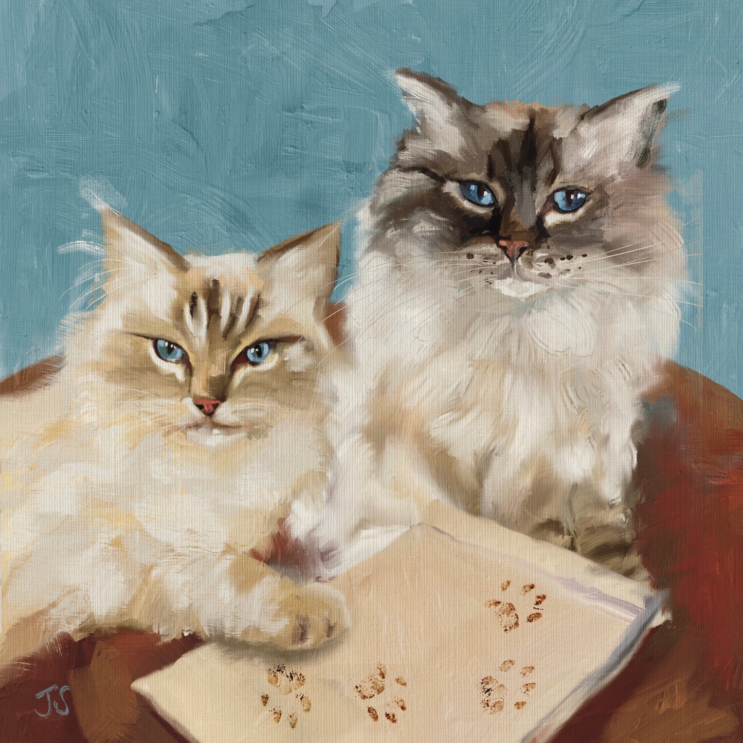 Deposit for 2026 Commissioned Digital Oil Painting