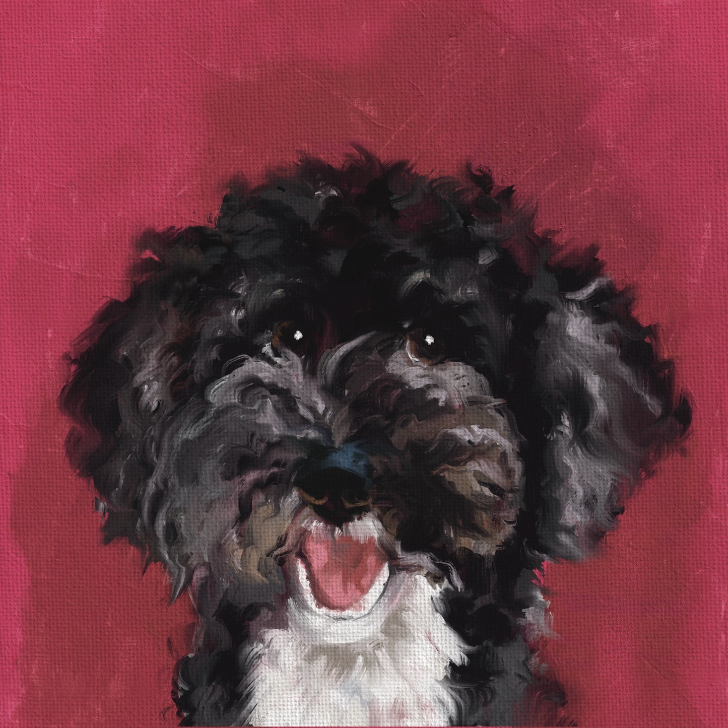 Digital Oil Commissioned Painting