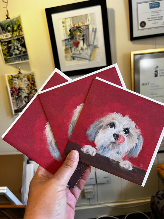 Rosie the Dog Cards, Pack of 3