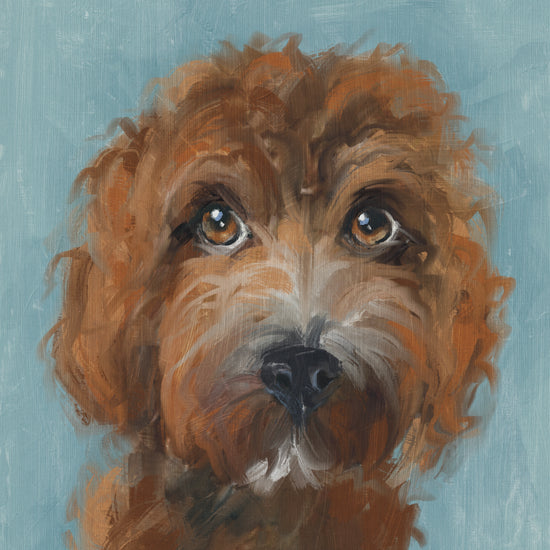 Ruby - Cockapoo - Greeting Card