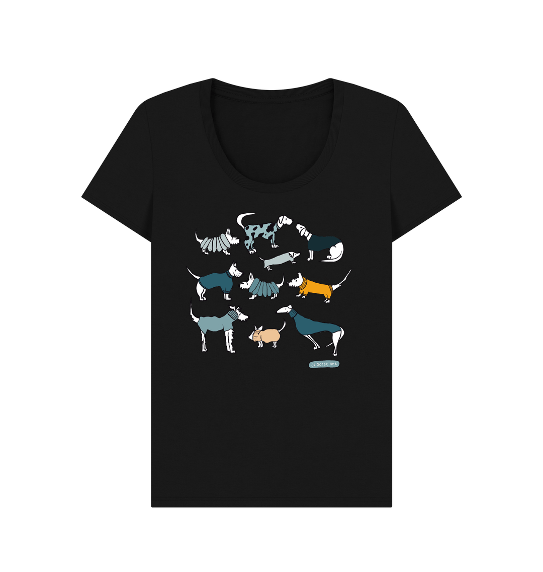 Black Printed T-shirt