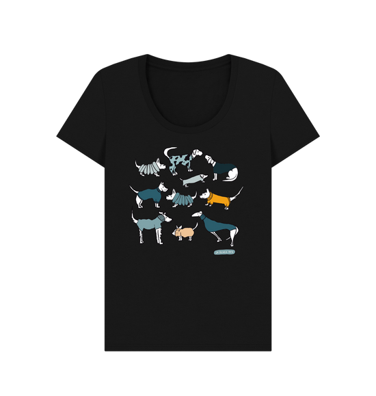 Black Printed T-shirt