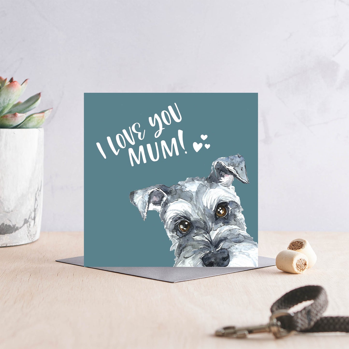 Load image into Gallery viewer, I Love You Mum - Schnauzer

