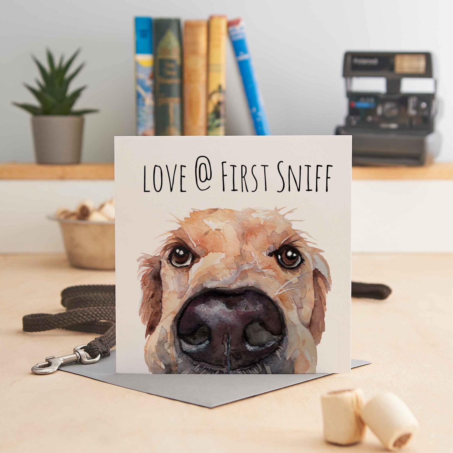 Love at First Sniff - Greeting Card