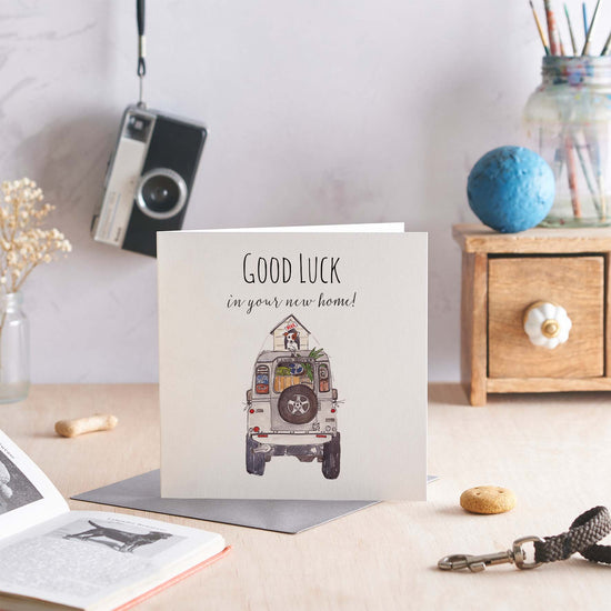 Good Luck in your New Home - Greeting Card