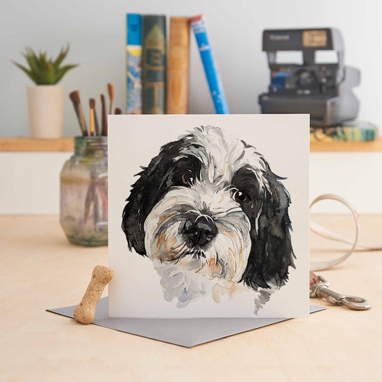 Tibetan Terrier - Greeting Card
