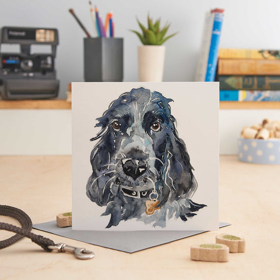 Load image into Gallery viewer, Spaniel - Bertie - Greeting Card
