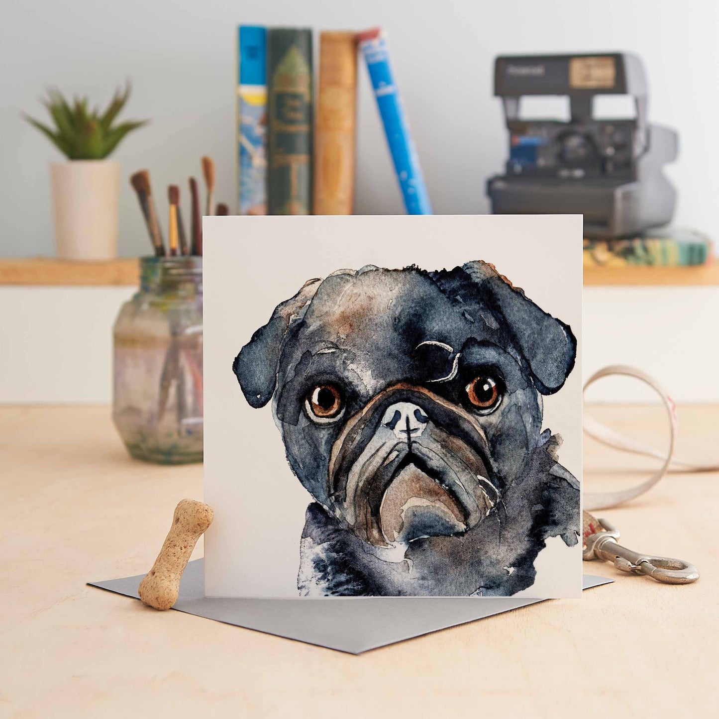 Black Pug - Bertie - W91